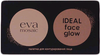 Eva Mosaic Палетка для контурирования лица Ideal Face Glow, 02