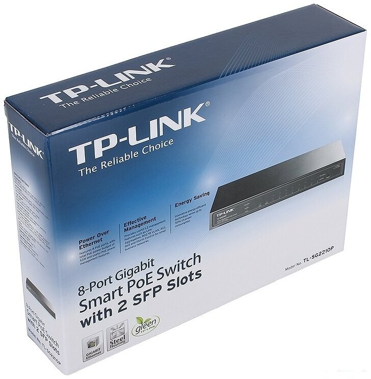 Коммутатор TP-LINK TL-SG2210P