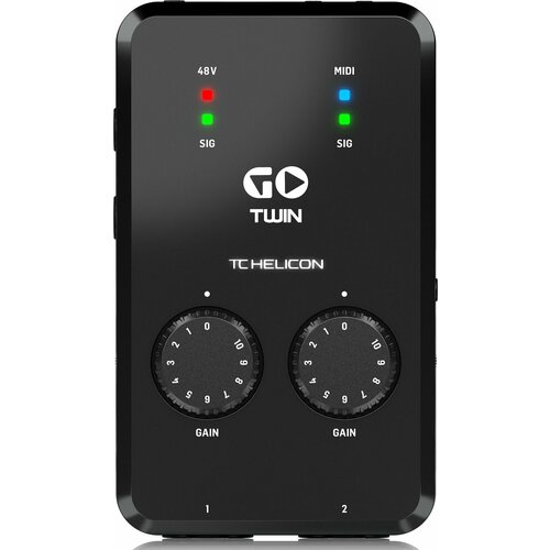 TC Helicon GO TWIN Интерфейс высокого разрешения