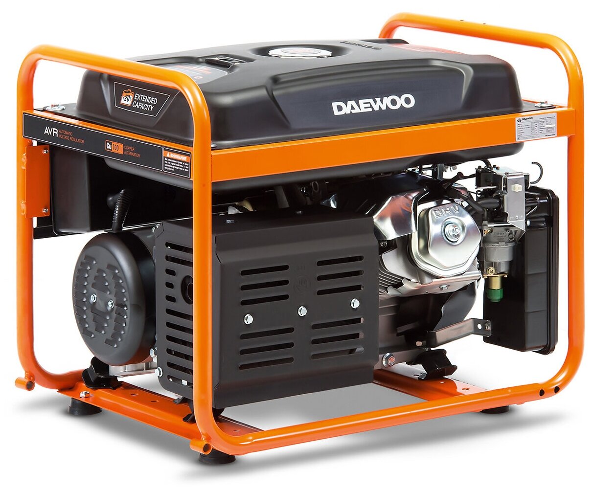 Бензиновый генератор Daewoo Power Products GDA 7500E, (6500 Вт) - фотография № 2
