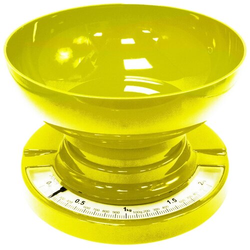 фото Весы кухонные, 17,5х29 см (цвет: желтый) arte nuevo