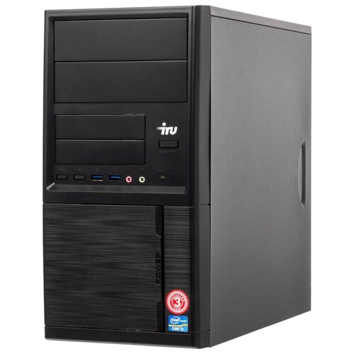 фото Компьютер iru office 312 mt pg g5420 (3.8)/4gb/ssd120gb/uhdg 610/free dos/black