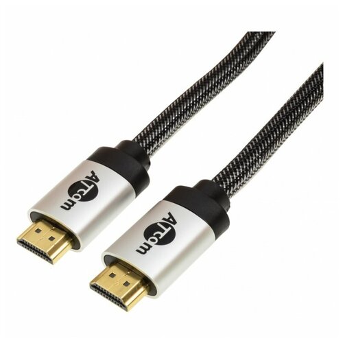 Кабель HDMI-HDMI ver. 2.0 (4K) (плетеный шнур) 1 м кабель hdmi hdmi ver 2 0 4k 5 м