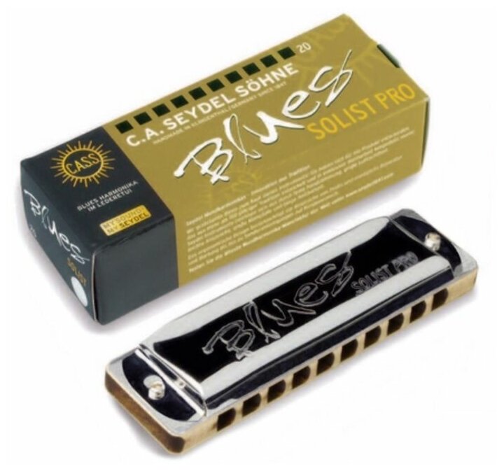Губная гармошка Seydel Sohne 11301A Solist Pro A — фото 1