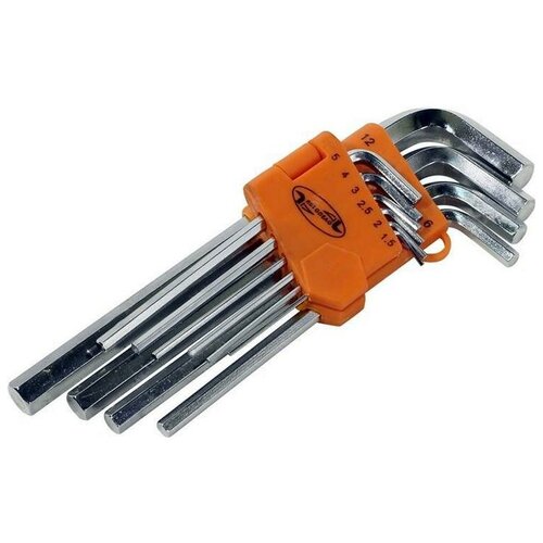 фото Набор шестигранников 10 шт. 1,5-12мм. длинные автоdело