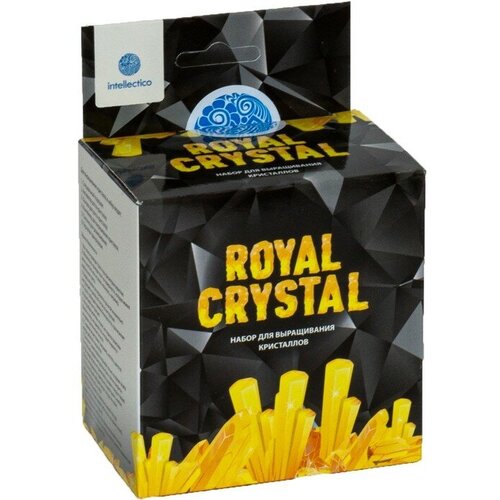 Научно-познавательный набор для выращивания кристаллов «Royal Crystal», жёлтый