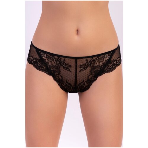 фото Milavitsa трусы слипы средней посадки classic elegant, размер 102, черный