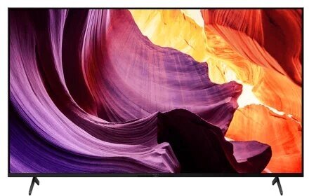 55" Телевизор Sony KD-55X80K 2022 HDR, черный