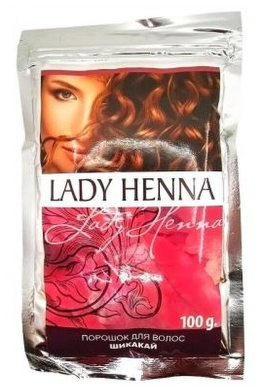 Lady Henna /Порошок для волос/ Шикакай/ 100г/Индия