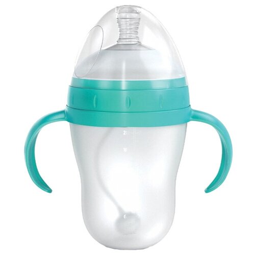 Бутылочка силиконовая KUNDER антиколиковая, 240 мл