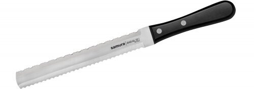 Нож кухонный для замороженных продуктов Samura HARAKIRI SHR-0057B/K, 180 мм