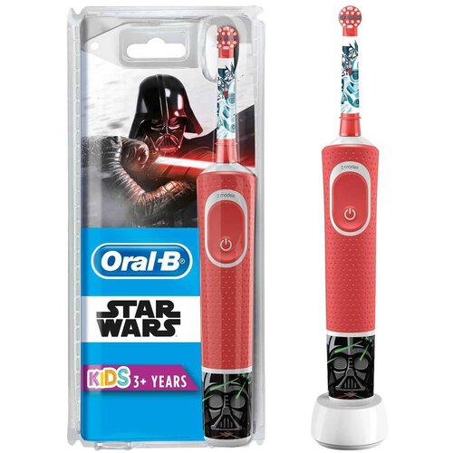  Электрическая зубная щетка Oral-B Vitality D100.413.2k Kids Star Wars & Frozen Mix, микс