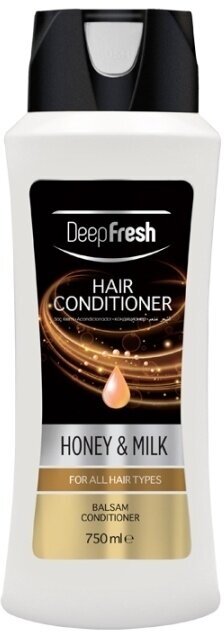 Кондиционер для сухих и поврежденных волос Deep Fresh с экстрактом молока и мёда, 750 мл.