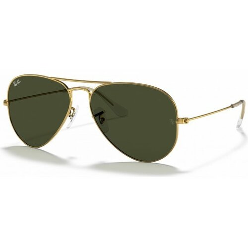 солнцезащитные очки ray ban rb3025 029 30 58 14 серый Солнцезащитные очки Ray-Ban, золотой