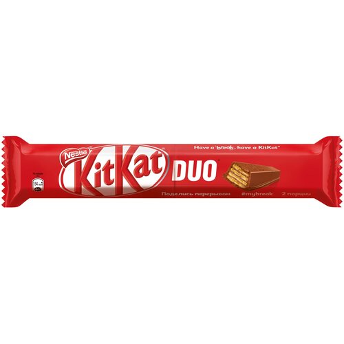 фото Батончик kitkat duo, 58 г