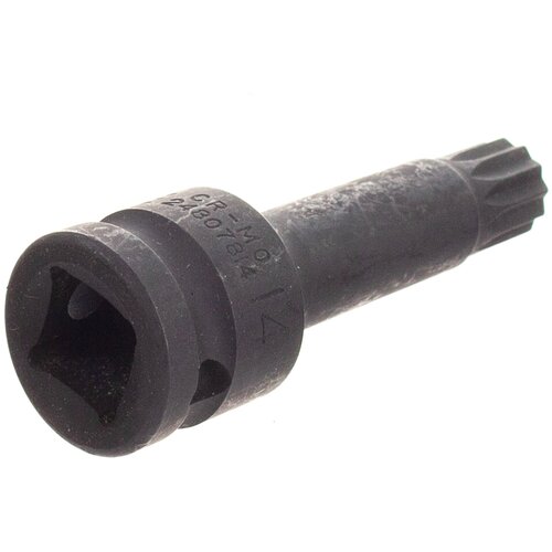 Ударная головка бита Spline M14, 1/2, 78 мм FORCE 24807814 15849106