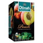 Чай черный Dilmah Peach в пакетиках - изображение
