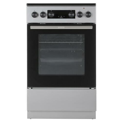 Электрическая плита Gorenje GEC5C41SG серый плита электрическая gorenje gec5a12wg b