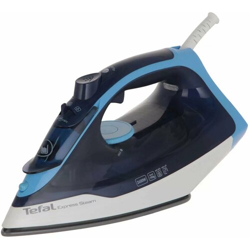 Утюг Tefal FV2865E0, синий/белый