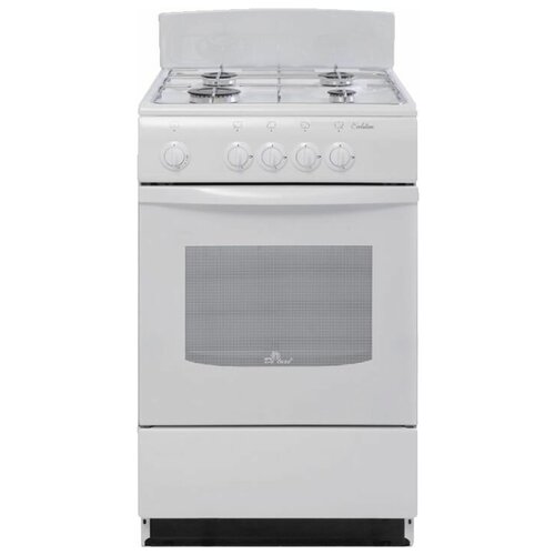 Газовая плита DE LUXE 504038г газовая духовка сталь белый 504038г бел 2339300₽