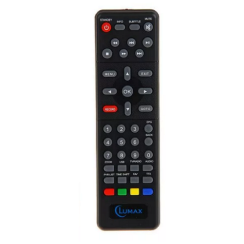 Пульт ДУ Lumax DVB T2-1000HD пульт lumax dv4205hd 18862