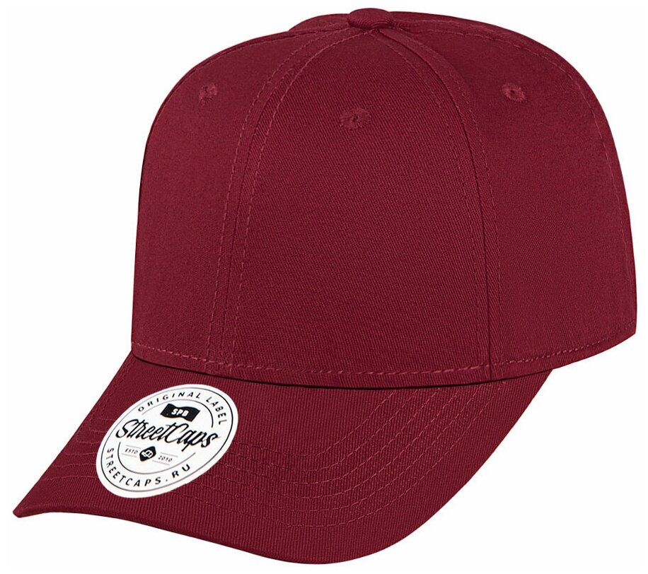 Бейсболка Street caps, размер 56/60, красный - фотография № 2