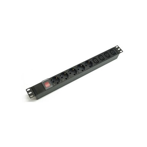 Блок распределения питания NT SOC.BR 230.10B-5S-4С13-С14 B 447070 гор. размещ. 5xSchuko 4xC13 10A C14