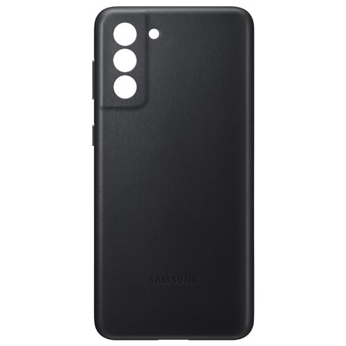 фото Чехол для samsung galaxy s21 leather cover black ef-vg991lbegru