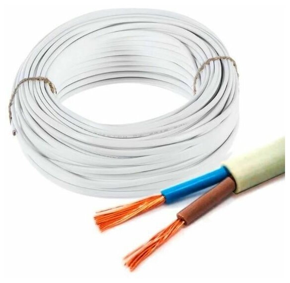 Электрический кабель ШВВП 2х0.75/ Провод силовой для освещения/ - фотография № 3