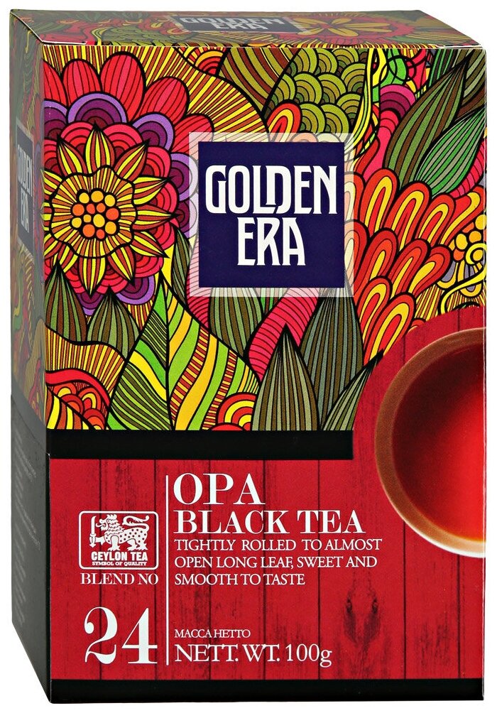 Чай черный GOLDEN ERA OPA 100 г