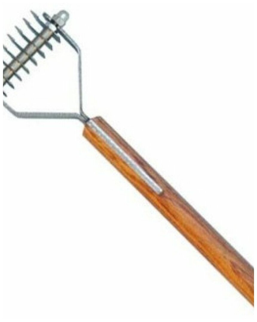 SHOW TECH стриппинг 8 ножей с деревянной ручкой для жесткой шерсти . - фотография № 7