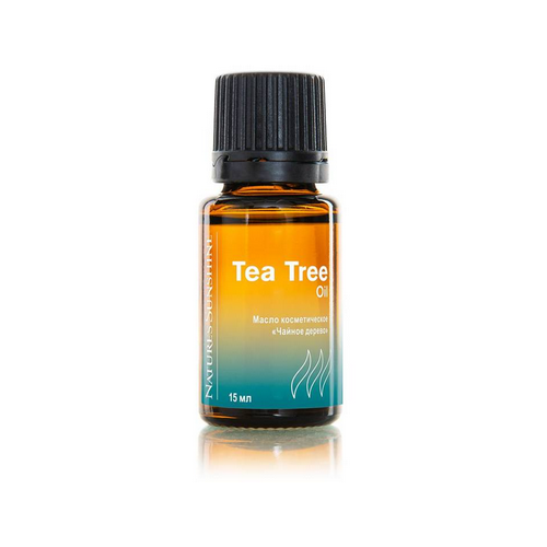Масло чайного дерева НСП, TEA TREE OIL NSP, обладает сильным антисептическим, антигрибковым и бактерицидным действием, 15 мл