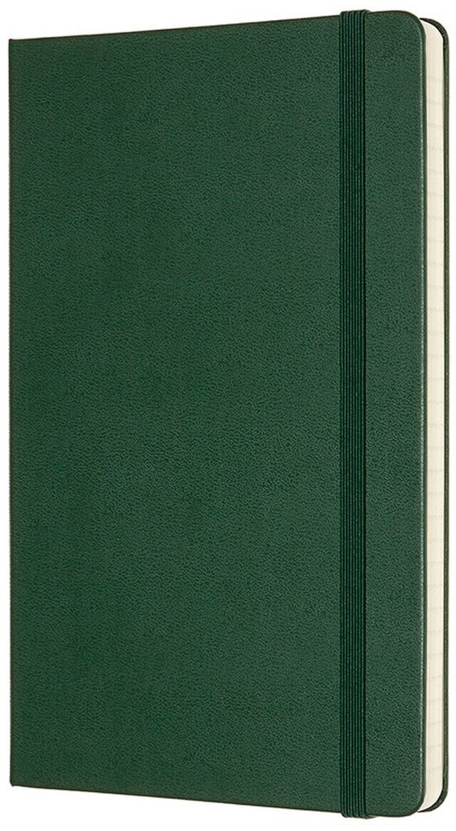 Блокнот Moleskine CLASSIC Large 130х210мм 240стр. линейка твердая обложка зеленый - фото №5