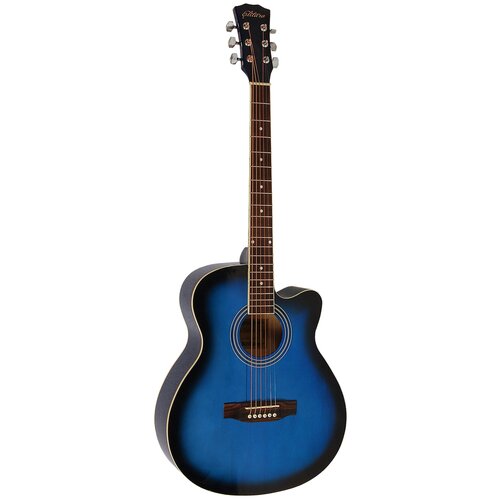Акустическая гитара Elitaro E4010C BLS sunburst гитара акустическая 4 4 40 белая elitaro e4010 white