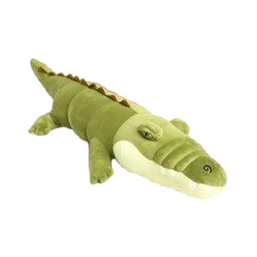 Мягкая игрушка длинный крокодил, зеленый 100 см мягкая игрушка крокодил 80 см длинный