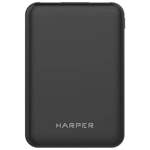 Внешний аккумулятор (Power Bank) Harper Portable PB PB-5001, 5000мAч, черный [h00002858]