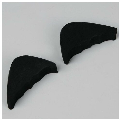 Вставки для уменьшения размера обуви регулируемые 7 3 см пара цвет чёрный 287₽