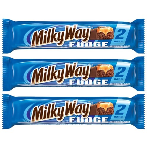 фото Шоколадный батончик milky way fudge (3 шт. по 85,1 гр.)