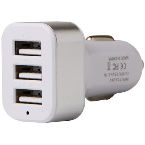 АЗУ универ. 3USB 1.1A 2.1A 3.1A (RV-033) автомобильное зарядное устройство ecusin pd20w qc3 0 быстрая зарядка в прикуриватель черный