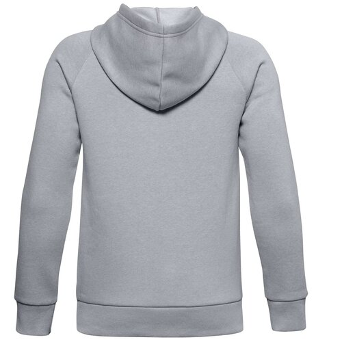 фото Толстовка under armour rival cotton hoodie серый ylg 1357591-011