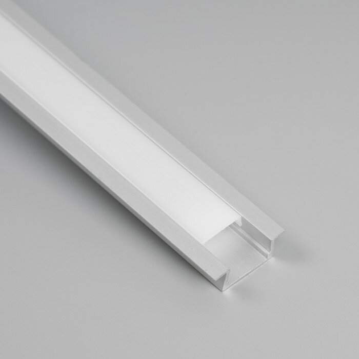Врезной профиль TruEbergy для светодиодной ленты, 2 м, 22 × 7 мм, матовый рассеиватель, аксессуары - фотография № 4