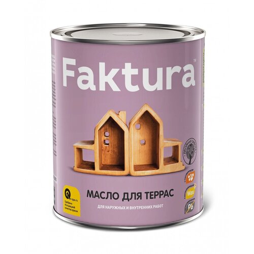 Масло Faktura Масло FAKTURA для террас, ведро 2,7 л
