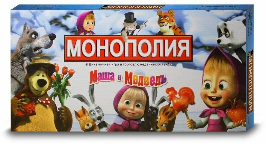 Монополия "Маша и Медведь"