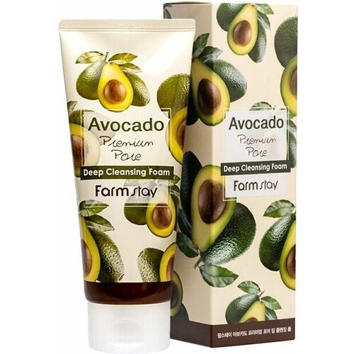 Пенка для умывания Avocado Deep Cleansing Foam пенка для умывания с экстрактом авокадо avocado premium pore deep cleansing foam 180мл