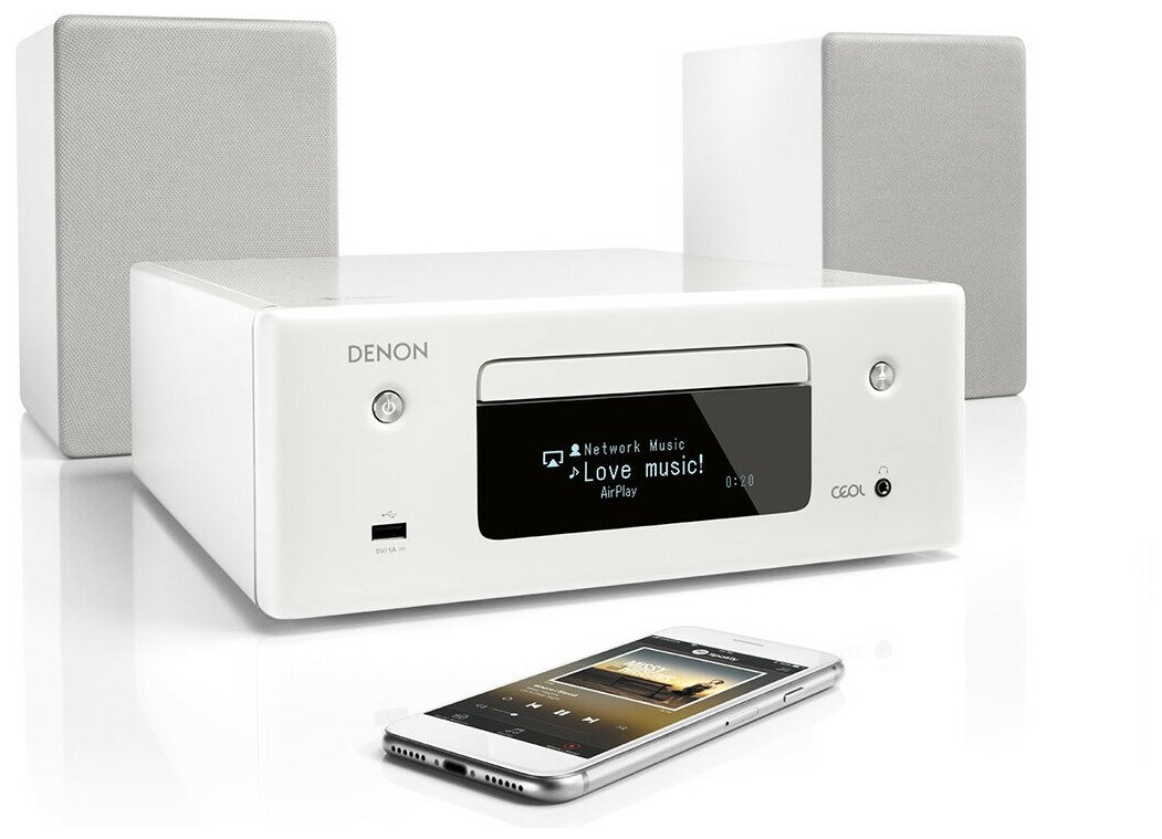 Музыкальный центр Denon CEOL N10 White