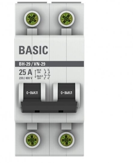 SL29-3-40-bas Выключатель нагрузки 3P 40А ВН-29 Basic EKF - фото №4