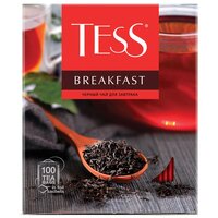 Чай черный Tess Breakfast в пакетиках, 100 пак.