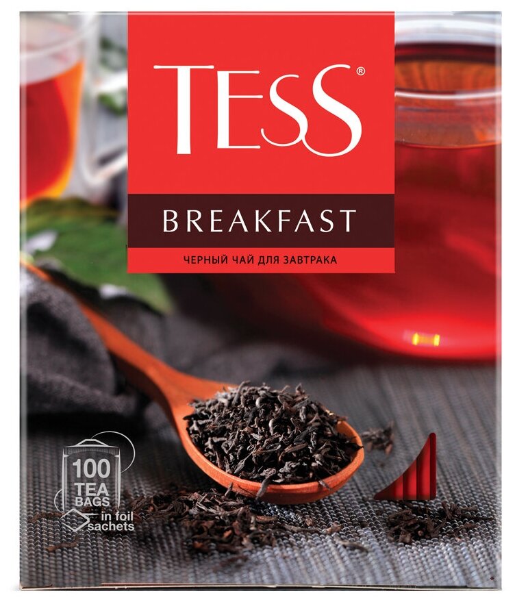 Чай Tess Breakfast черный 100*1,8г