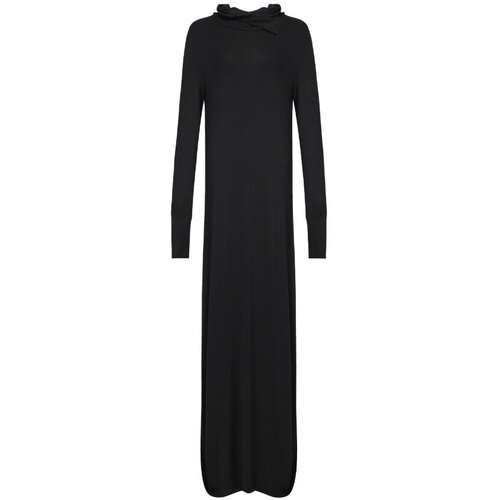 Платье David's Road, вискоза, повседневное, размер l, черный