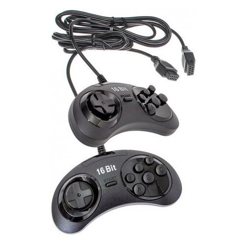 Джойстик MAGISTR 23-JS 16-bit для Sega черный 183000₽